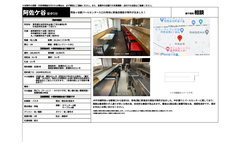 東京都杉並区阿佐谷南1丁目35番地2号総武線阿佐ケ谷駅 / 徒歩5分 中央線阿佐ケ谷駅 / 徒歩5分 丸ノ内線南阿佐ケ谷駅 / 徒歩4分の物件情報