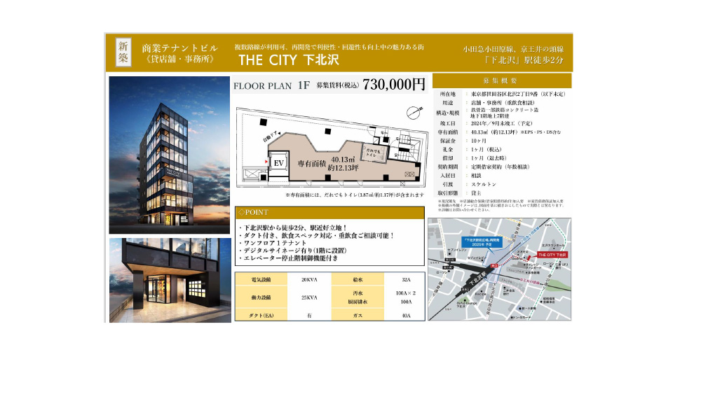 東京都世田谷区北沢2丁目9下北沢駅　徒歩2分の物件情報