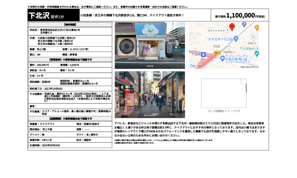 東京都世田谷区北沢2丁目31番地1号小田急小田原線下北沢駅 / 徒歩1分 京王井の頭線下北沢駅 / 徒歩1分 京王井の頭線池ノ上駅 / 徒歩9分の物件情報