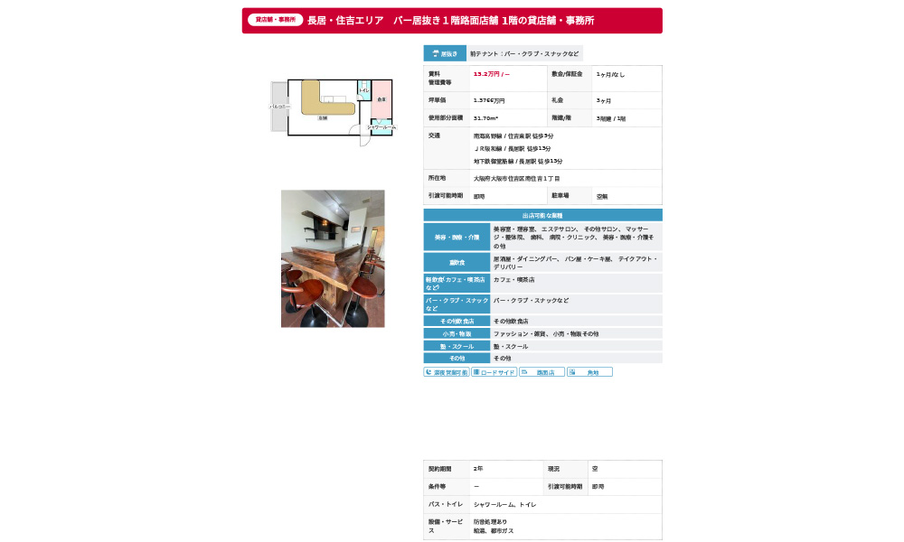大阪府大阪市住吉区南住吉１丁目南海高野線 / 住吉東駅 徒歩9分の物件情報