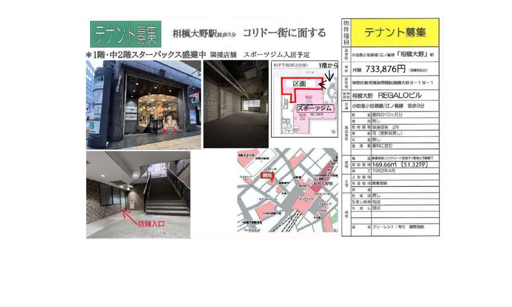 神奈川県相模原市南区相模大野3‐16‐1小田急線　相模大野駅　徒歩3分の物件情報
