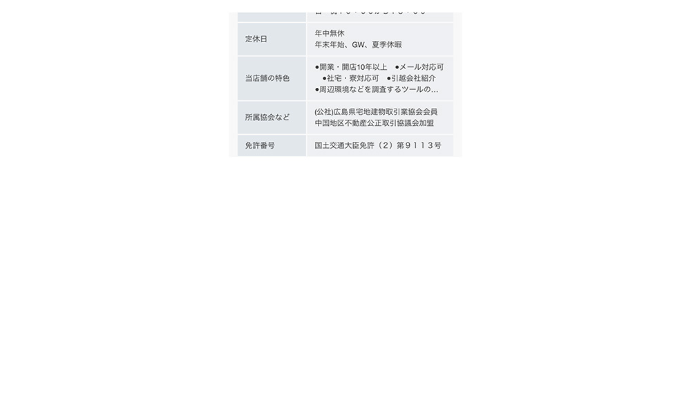 広島県広島市安佐南区長束3丁目JR可部線、長束駅、徒歩2分の物件情報の物件画像6