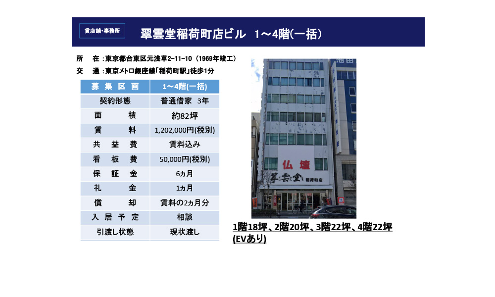 東京都台東区元浅草2-11-10東京メトロ銀座線稲荷町駅　徒歩1分の物件情報