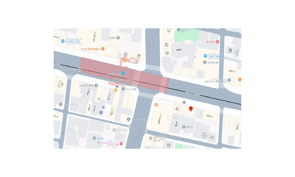 東京都台東区元浅草2-11-10東京メトロ銀座線稲荷町駅　徒歩1分の物件情報の物件画像2