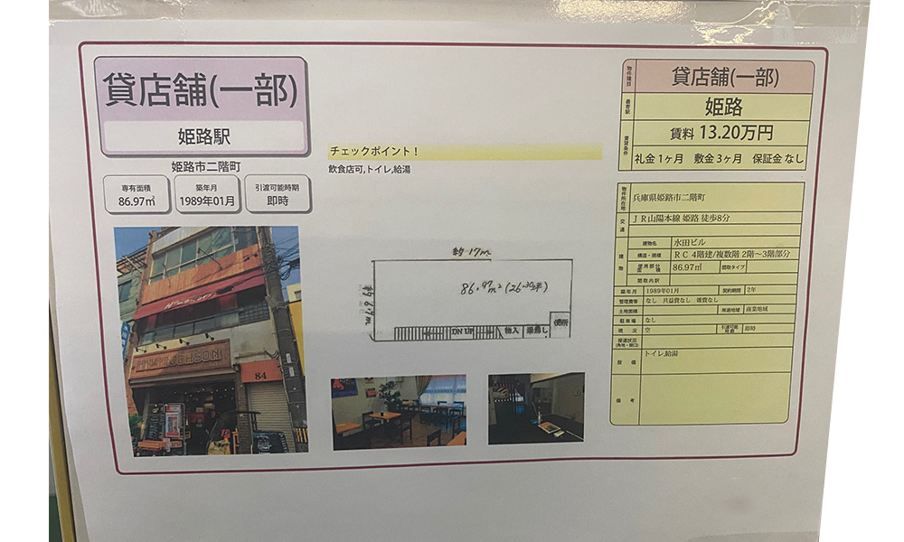 兵庫県姫路市二階町姫路駅徒歩8分の物件情報