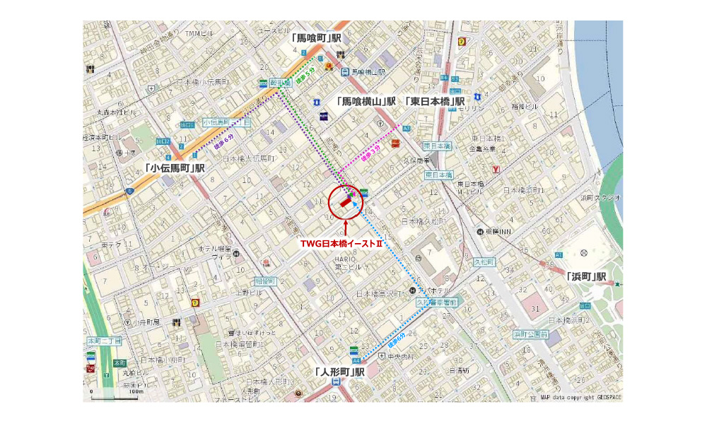 東京都中央区日本橋富沢町10-11馬喰横山駅東日本橋駅徒歩3分の物件情報の物件画像2