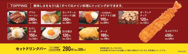 トッピング